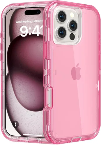 Miniatura 18 de Follaroma para iPhone 11, Funda Resistente a Prueba de Golpes, Protección Anti-Caída, Funda Protectora Transparente de Doble Capa Compatible