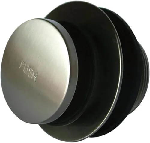 Miniatura 4 de Kingston Brass DTT200MB - Drenaje de bañera con punta de punta 2-7/16 "~ 2-3/16" Cromo pulido
