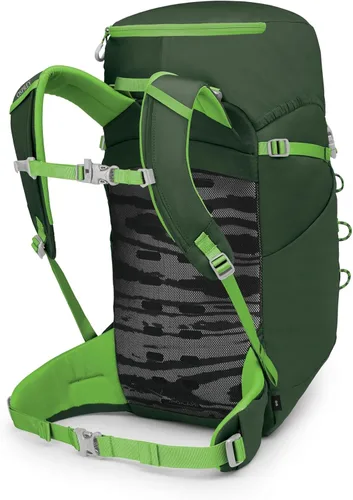Miniatura 7 de Mochila de senderismo infantil Osprey Jet 28L, dosel verde