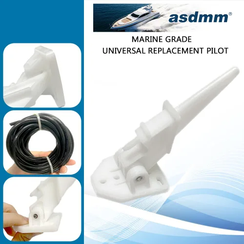 Miniatura 5 de Kit de velocímetro Pitot para barco marino, montaje automático de tubo de elevación hasta 80 MPH (velocímetro Pitot)