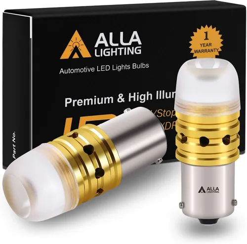 Alla Lighting BA15S 7506 1156 Bombillas LED Xtreme súper brillantes 3497 2396 93 1003 199 1159 1141 P21W 87 7527 1093 1073, señal/cola de freno,