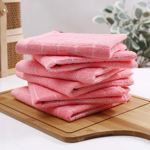 Miniatura 8 de Homaxy - Paquete de 6 paños de cocina de tela de toalla, 100 % algodón, ultrasuaves y absorbentes, trapos perfectos para la cocina, secar y lavar
