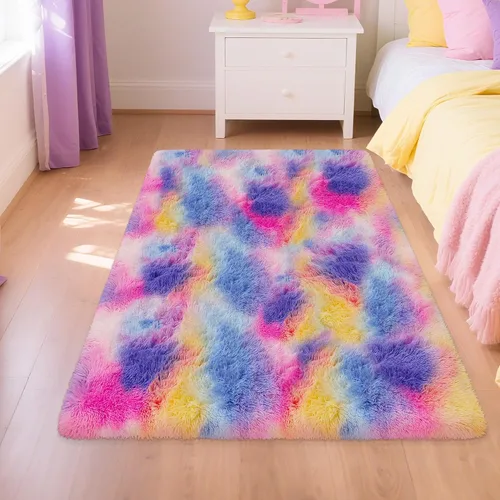 Miniatura 37 de Alfombras de pasillo beige de 2 x 6 pies para dormitorio, sala de estar, alfombra de felpa suave y esponjosa, alfombra de pasillo para pasillos