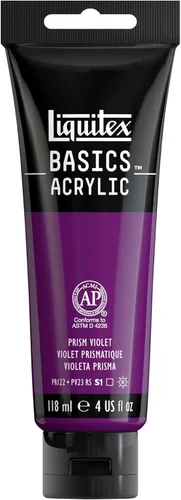Miniatura 69 de Liquitex BASICS Pintura Acrílica, Botella de 400ml (13.5 oz), Blanco Titanio Titanio Blanco