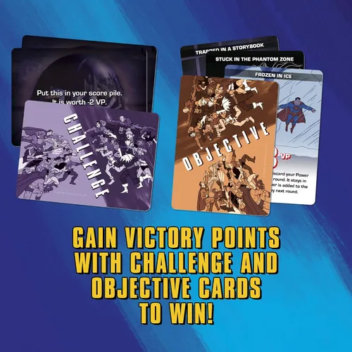 Miniatura 6 de Cryptozoic Entertainment Juego de cartas Challenge of The Superfriends, multicolor