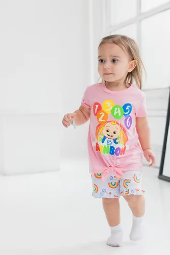 Miniatura 2 de CoComelon JJ - Conjunto de camiseta y pantalones cortos