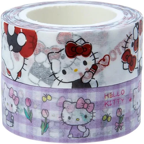 Miniatura 2 de SANRIO Sanrio 549924 Cinta de papel Hello Kitty, juego de 2
