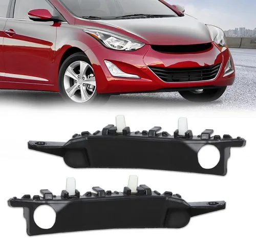 Miniatura 9 de G-PLUS 1 par de soportes de parachoques delantero izquierdo y derecho compatibles con Elantra 2011-2016 (submodelo: GL, GLS, L, Limited) 865143X000