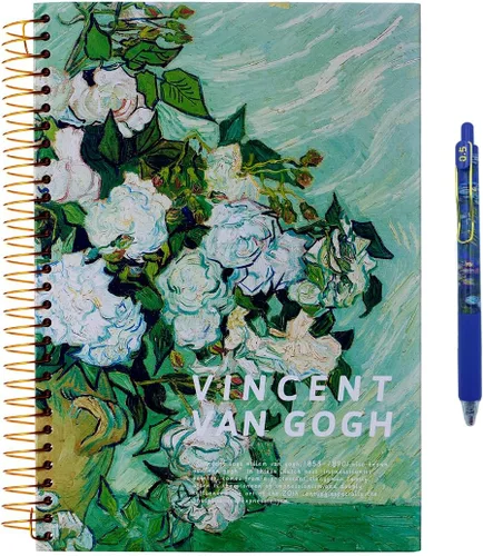 Miniatura 10 de Top - Cuaderno de espiral de 8.5 x 11 pulgadas, tamaño A4, de tapa dura, encuadernado en la parte superior, 240 páginas, papel rayado grueso de 3.53