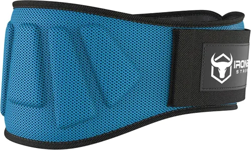 Miniatura 10 de Cinturón para levantamiento de pesas para hombres y mujeres - Soporte de espalda con bloqueo automático de 6 pulgadas, soporte de espalda para Negro