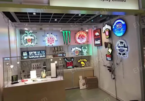 Miniatura 3 de Letreros de neón de bar de cerveza compatibles con Sinclair, letrero de cerveza de dinosaurio de vidrio, gasolina, letreros de neón para oficina