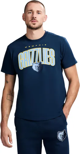 Miniatura 19 de GAME 7 NBA Camiseta de Hombre GAME 7 X NBA con Licencia Oficial de Gráficos de Manga Corta Ligera Clásico Cuello Redondo de Algodón marino