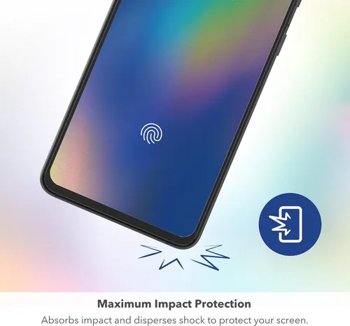 Miniatura 2 de Max Protection 990307905 - Protector de pantalla de vidrio híbrido, 2 unidades, hecho para Samsung GS21 5G, transparente