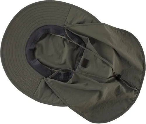 Miniatura 5 de Home Prefer Sombrero de sol UPF50+ de malla para exteriores, de ala ancha, con solapa para el cuello, sombrero de pesca para hombres y mujeres Verde