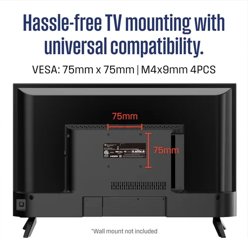 Miniatura 9 de Westinghouse Smart TV de 24 pulgadas, TV Xumo HD con control remoto por voz, televisor de pantalla plana con Dolby Atmos, Bluetooth, Apple AirPlay