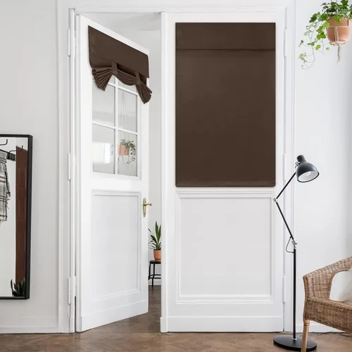 Miniatura 108 de HOMEIDEAS Cortinas Opacas para Aula para Puerta Principal, Cubierta de Ventana de Puerta de Aula, Persianas de Privacidad con Aislamiento Térmico