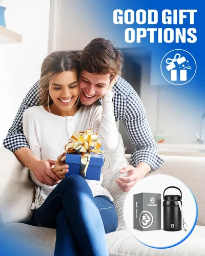 Miniatura 9 de Tarro térmico para alimentos, recipientes de almuerzo aislados al vacío de acero inoxidable de 20 onzas con cuchara, termo de boca ancha