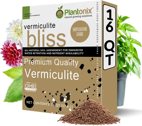 Miniatura 12 de Perlite Bliss (16 qts) - Perlite orgánico para plantas - Perlite grueso a granel como enmienda del suelo - Perlite en trozos para plantas, tierra