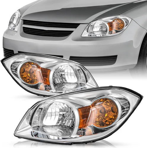 Miniatura 10 de TUSDAR Juego de montaje de faros delanteros con bombillas compatibles con Chevy Cobalt 2005-2010/Pontiac Pursuit 2005-2006/Pontiac G5 2007-2010 lado