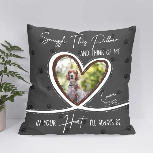 Miniatura 13 de ENCYCOM Almohada personalizada con texto en inglés "A Hug from Heaven", regalo de condolencias por pérdida de seres queridos, regalos de recuerdo