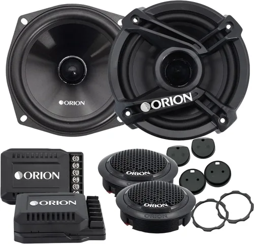 Miniatura 13 de ORION Cobalt Series CB693 - Altavoces coaxiales de 3 vías para automóvil, 320 W, 4 ohmios, rango completo, graves mejorados, cono de polipropileno