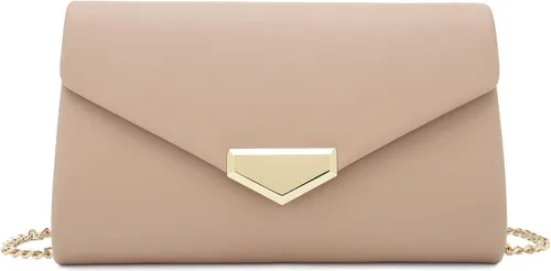 Miniatura 17 de CHARMING TAILOR Bolso de embrague de PU para mujer, bolso de mano elegante para ocasiones especiales