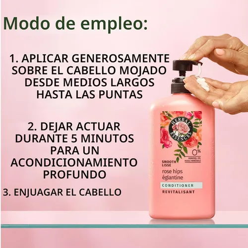 Miniatura 4 de Acondicionador Herbal Essences Smooth Collection, 29.2 fl oz