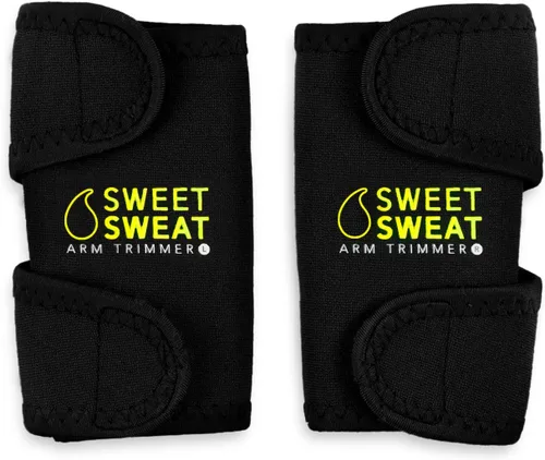Miniatura 14 de Sports Research Sweet Sweat - Faja reductora de cintura de la serie Core; banda de fitness de sudoración premium para mujeres y hombres Negro