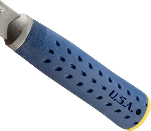 Miniatura 6 de Estwing Martillo de albañil/mason - Herramienta de mampostería de 22 oz con construcción de acero forjado y mango reductor de impacto - E6-22BLC