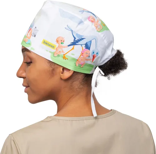 Miniatura 104 de Print Scrub Caps - Sombrero perfecto para enfermeras, médicos y EMTs..