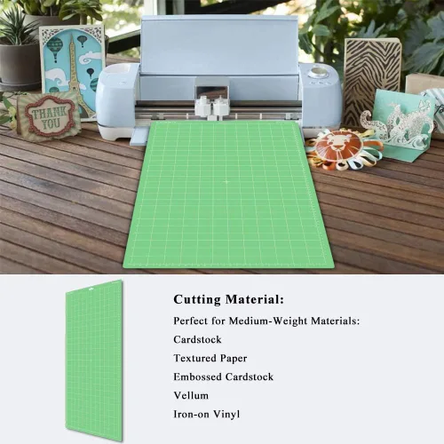 Miniatura 2 de EVISWIY 4 alfombrillas de 12 x 24 pulgadas compatibles con Maker 3/Maker Explore Air 2/Air/One con cuchillas Standard