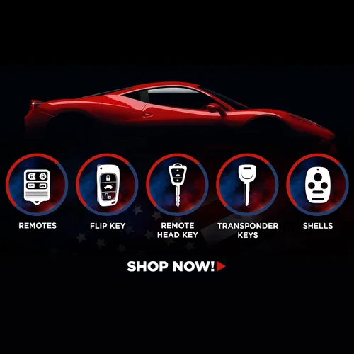 Miniatura 6 de No se requiere corte USA Remote Key Fob Shell Case Kit para Toyota 3btn - Utilice la cuchilla existente