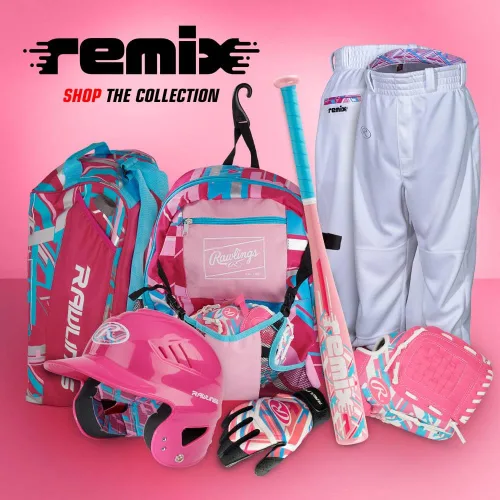 Miniatura 6 de Rawlings Remix T-Ball & Youth Béisbol y Softbol Pantalones de juegopráctica Varios