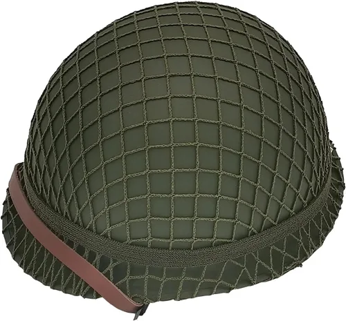 Miniatura 3 de WWII - Casco M1 del ejército de los Estados Unidos, engranaje de la Segunda Guerra Mundial, casco de la Segunda Guerra Mundial de la Segunda Guerra