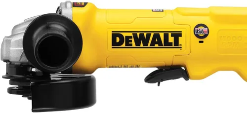 Miniatura 3 de DEWALT Herramienta de amoladora angular, 4-1/2 a 5 pulgadas, interruptor de paleta (DWE43114N)