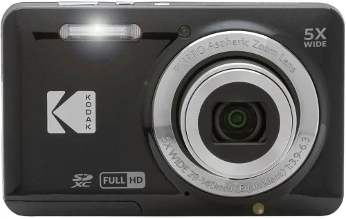 Miniatura 2 de KODAK PIXPRO FZ55 - Cámara digital en paquete, incluye: Tarjeta de memoria SanDisk SDXC de 64GB, lector de tarjeta SD compatible con computadoras