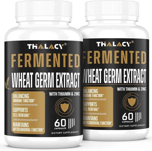 Miniatura 10 de Spermidine Supplements 13mg - 1300mg Cápsulas de extracto de germen de trigo fórmula potente con mayor contenido de espermidina y zinc para un
