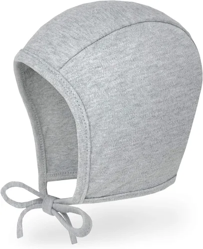 Miniatura 6 de Happy Tree Paquete de 2 gorros para bebé, ultra suave, 100% algodón, gorro piloto para niños pequeños, 9.8 ft, 19.7 ft, 39.4 ft, 78.7 ft