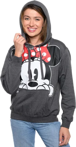Miniatura 5 de Disney Sudadera con capucha para mujer Minnie Mouse Peeking