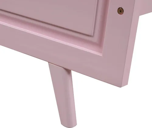 Miniatura 6 de anwickjeff Base de cama de madera tamaño individual, base de colchón con cabecera, estribo, soporte de listones de madera, no necesita somier