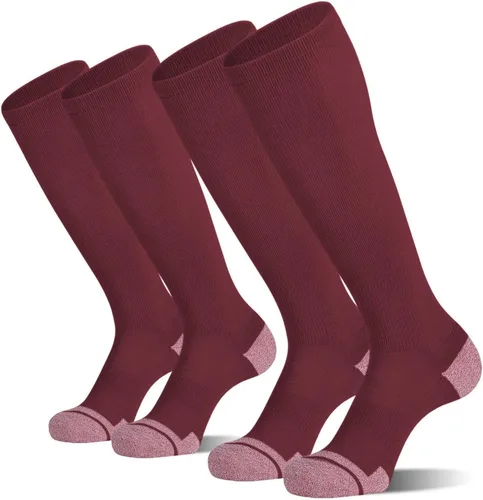 Miniatura 19 de CS CELERSPORT Paquete de 2 / 3 calcetines de béisbol para jóvenes, niños y adultos, calcetines de fútbol de sóftbol sobre la pantorrilla