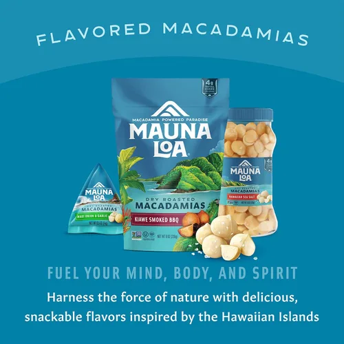 Miniatura 4 de Mauna Loa Nueces de macadamia cubiertas de chocolate premium, chocolate con leche y coco, bolsa de 7 onzas (paquete de 1)