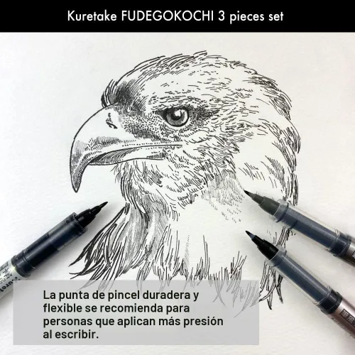 Miniatura 6 de Kuretake Zig Inktober - Juego de rotuladores para ilustración, dibujo de manga, letras y caligrafía, artista profesional, fabricado en Japón