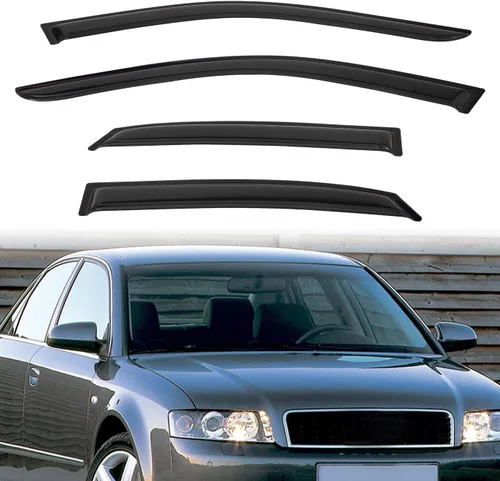 Miniatura 31 de Protectores de lluvia compatibles con modelos Trailblazer/GMC Envoy 2002-2009 para 5 pasajeros, visera de ventana lateral, deflector de viento
