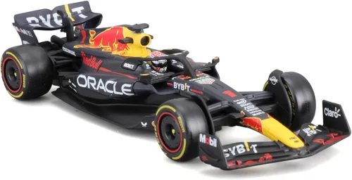 Miniatura 4 de 1:43 Race Oracle Red Bull Racing RB19 (2023) w/Driver - Vista #1