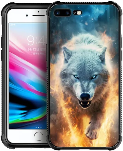 Miniatura 122 de DAIZAG Compatible con iPhone 13 Pro Max, Funda de TPU Protectora Anti-Arañazos Todo En Uno, Fundas para Hombre Mujer - Motivo de Madera Americana