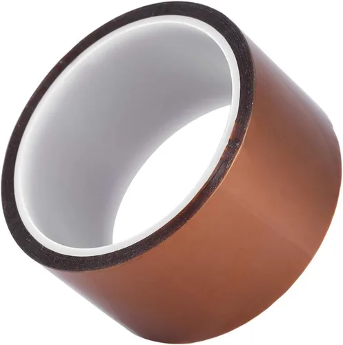 Miniatura 8 de ASHATA Cinta de alta temperatura, Richer-R de 0.002 in 250-300 cinta térmica de alto aislamiento para enmascarar, soldar, recubrimiento en polvo
