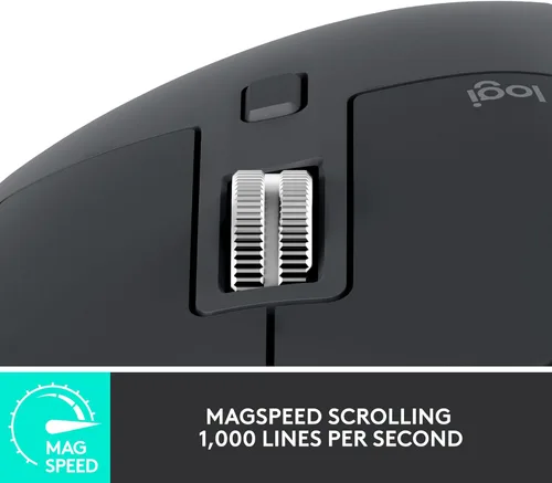 Miniatura 14 de Logitech MX Master 3S Ratón Inalámbrico Edición Estándar con Receptor USB Logi Bolt, Desplazamiento Ultrarrápido, Ergo, 8K DPI, Seguimiento