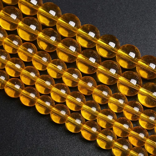 Miniatura 56 de 100 cuentas redondas sueltas de hematita negra de grado AAA para hacer joyas y pulseras