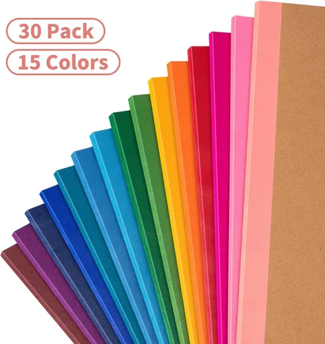 Miniatura 4 de Paquete de 30 cuadernos en blanco a granel, cuaderno de composición de papel A5 sin forro, 8.3 x 5.5 pulgadas, cubierta de papel kraft con espinas
